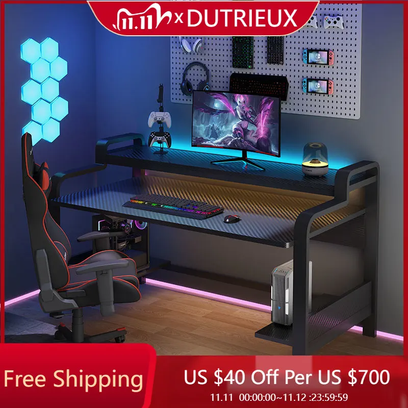 

Creativity Fashion Computer Desks Console High End Ergonomic Standing Computer Desks Design Minimalist Escritorios Furniture