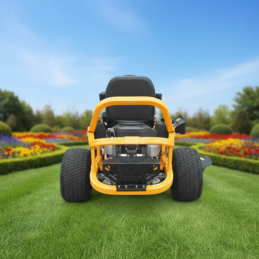 Professional Riding Lawn Mower with ISO CE Certification, Industrial -powered Four-stroke Engine.