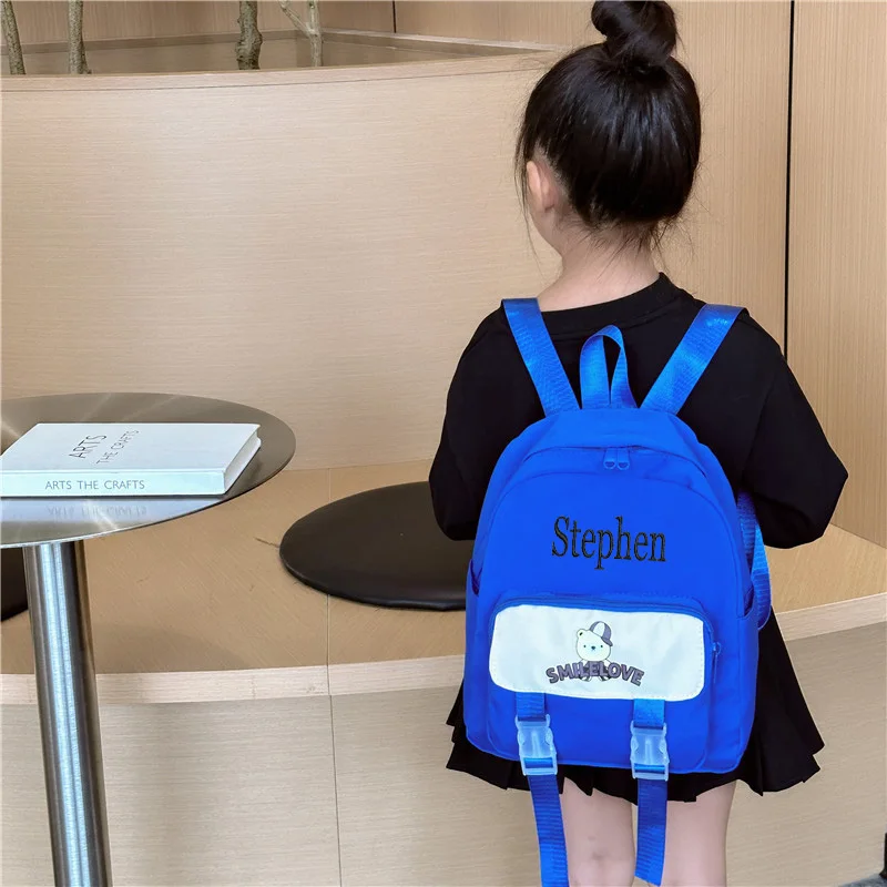 Zaino scuola materna 3-6 zaino piccolo carino studenti delle scuole elementari zaino da viaggio personalizzato semplice e Versatile