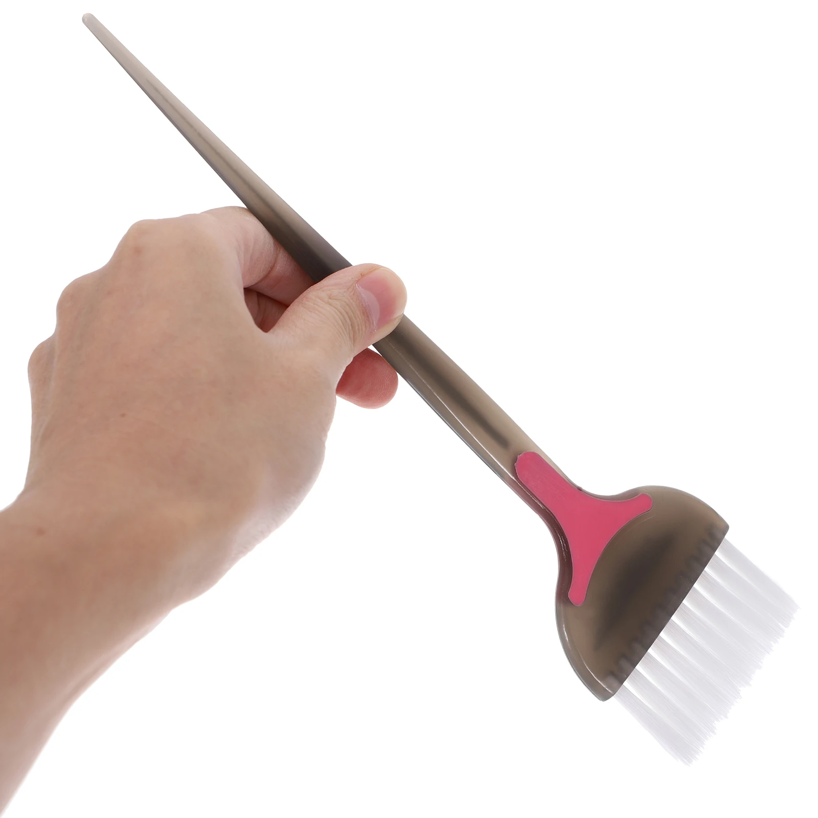 

2Pcs Hair Dye Brush Professional Long Handle Stain Resistant Reusable Hair Coloring Applicator Tool for Even Tint Distribution