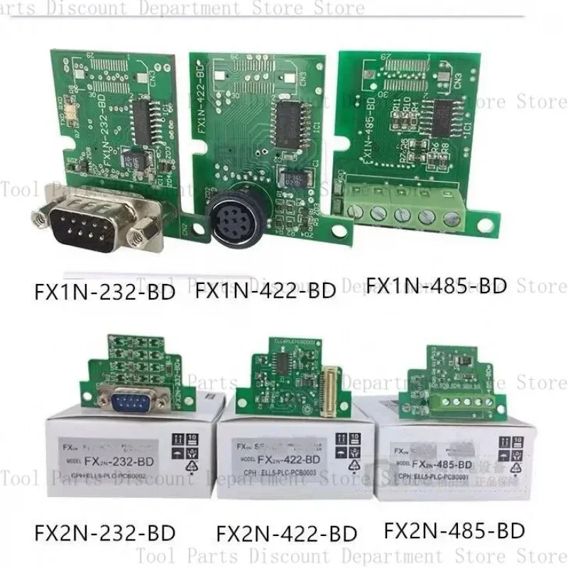

ПЛК FX1S FX1N FX2N FX3U-485-BD Коммуникация 422 232 Плата расширения CNV-BD