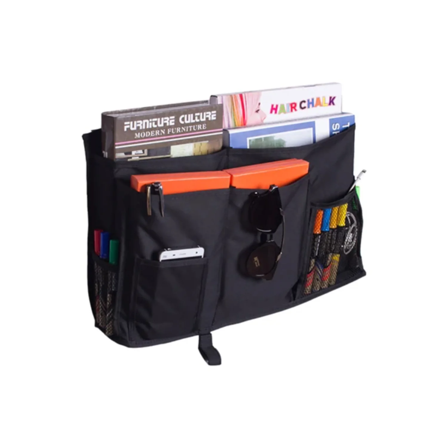 

Bedside Caddy Pocket Manager Dormitory Room Hanging Hospital Bed Track