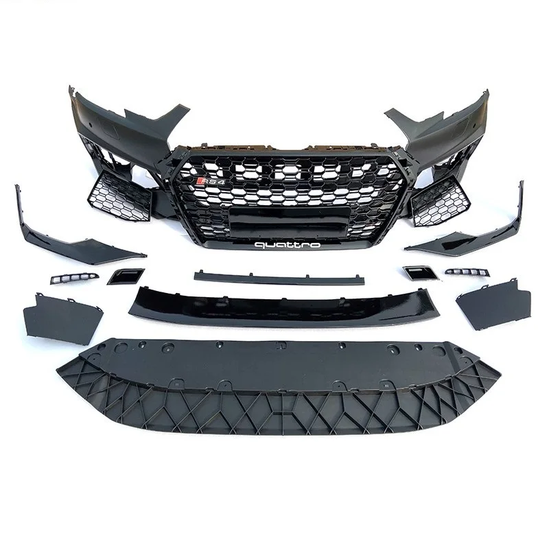 

Suitable For Modification the Rear Lip Front Bumper of 17-19 A4 Rs4 for Classic Auto Parts for Lower Spoiler