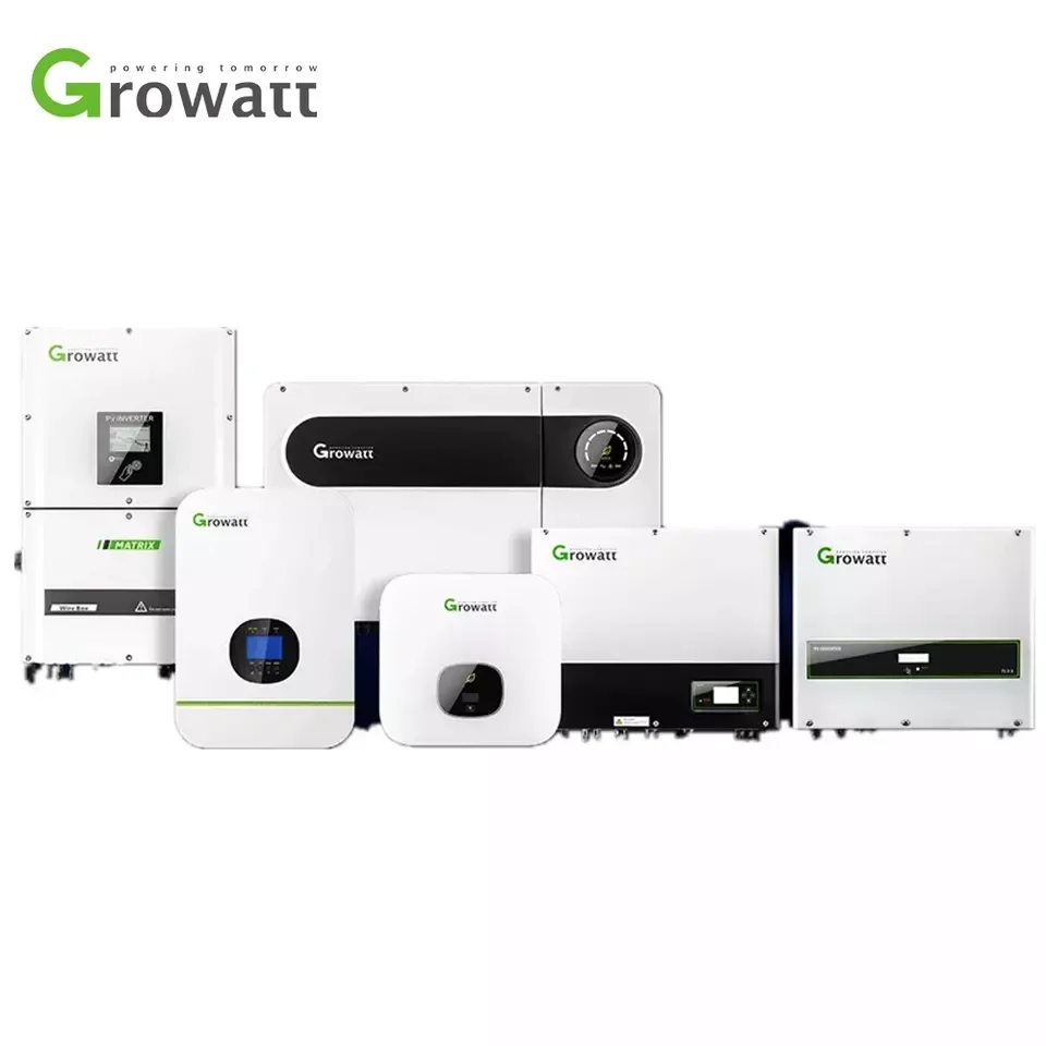 Growatt-Sistema Inversor Solar Na Rede, Inversor de Energia Solar Trifásico, 125Kw Max, 125KTL3-X, MV, PV