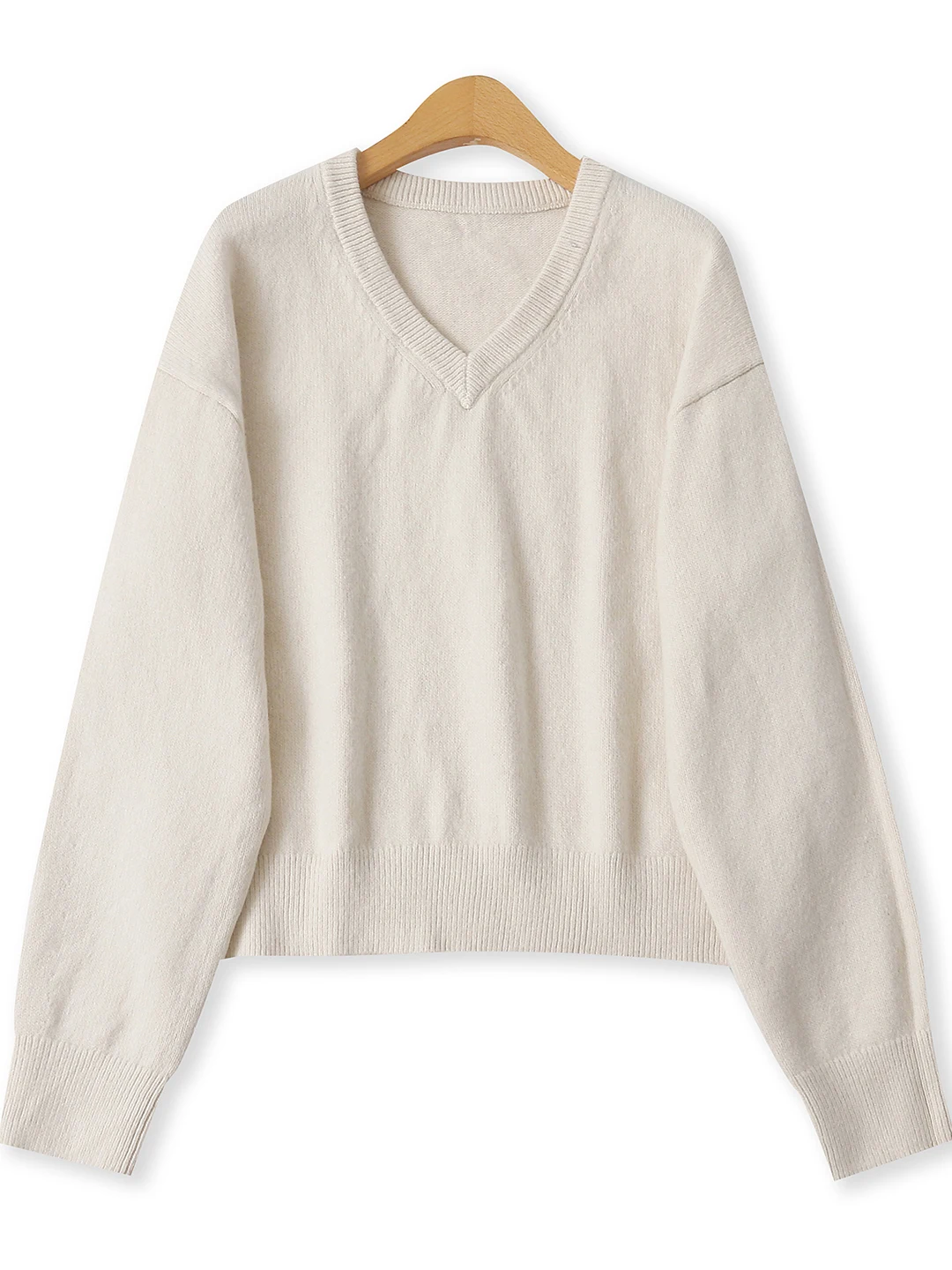 فضفاض طويل Sve محبوك سترة Chien القلب Ne لون نقي المرأة الخريف جديد Sle عادية مريحة البلوز الأعلى