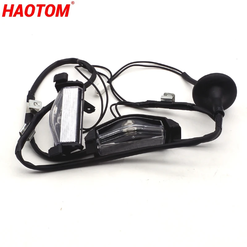 Фары в сборе для заднего номерного знака автомобиля с лампочкой для Mazda 3 2003 2004 2005 2006 BS1E-51-270