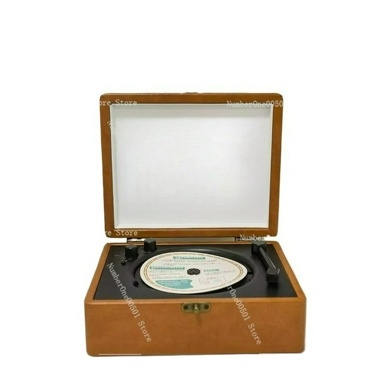 

Retro cd player music album playback machine bluetooth speaker disc portable stereo