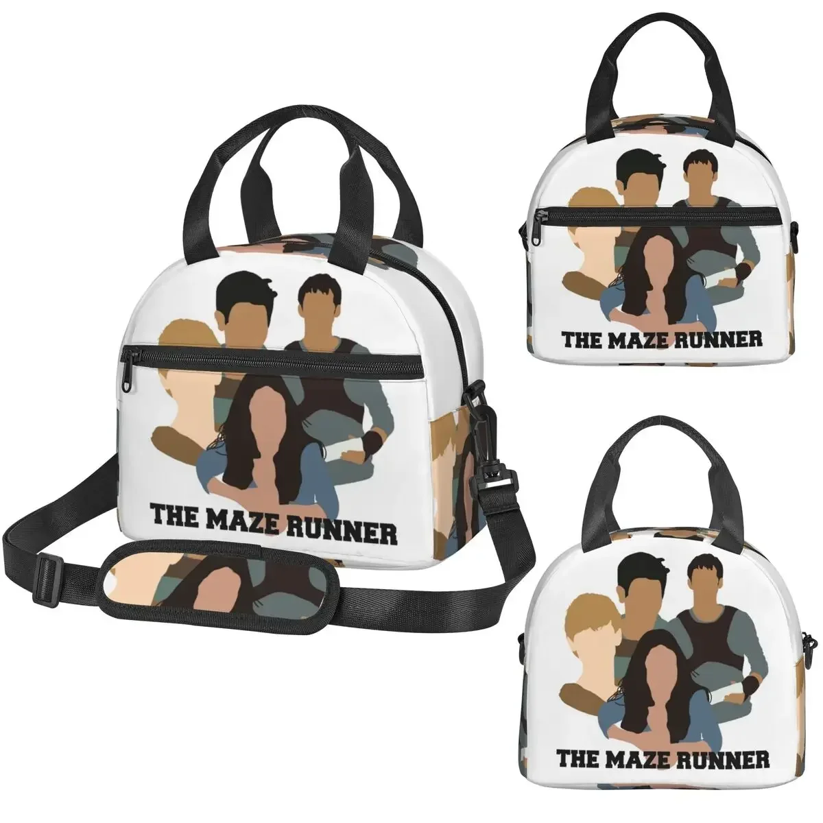The Maze Runner Bolsa térmica para el almuerzo para niños, caja térmica escolar, bolsa térmica portátil para el almuerzo