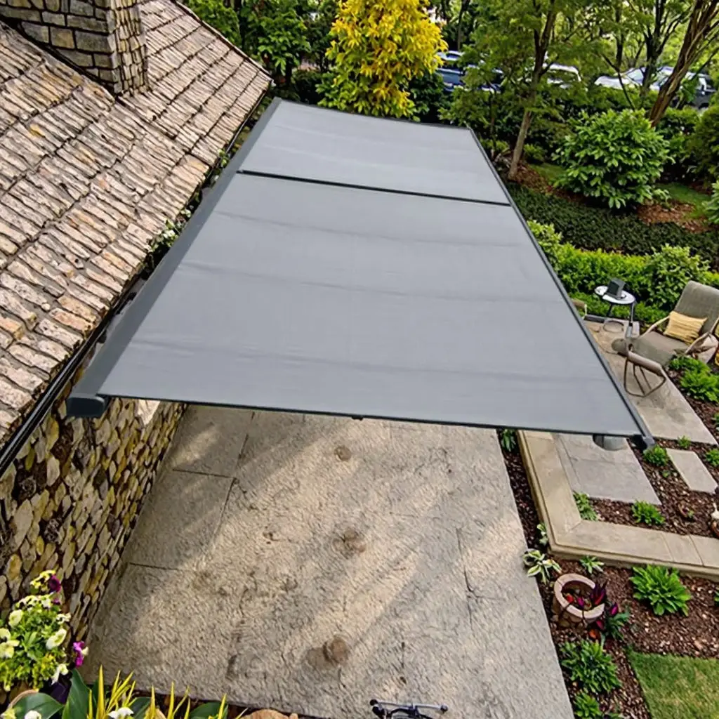 Suitable for Various Scenarios Household Sunshade Large Sized Electric Heavy Duty Awning Retractable Space Saving Canopy