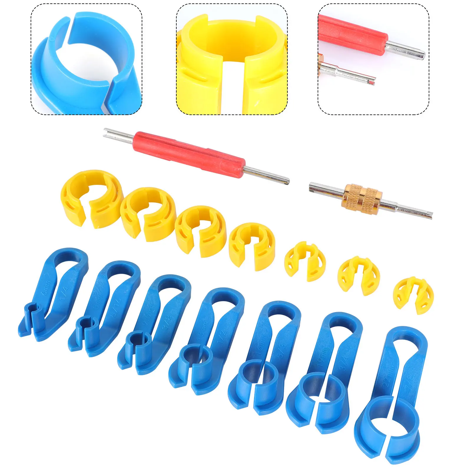 

Набор инструментов для снятия шлангов из высокопрочного пластика, с угловыми ручками для труднодоступных мест, для отсоединения шлангов масляных, топливных, охлаждающих и нагревательных систем, для ремонта автомобилей