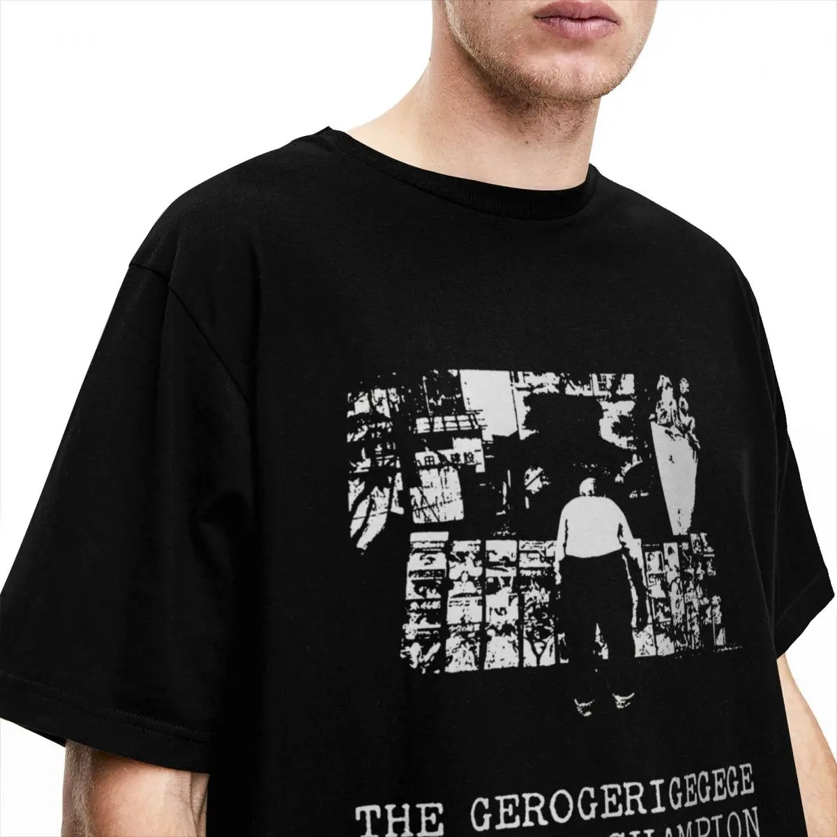 Band The Gerogerigegege Senzuri Men Women T Shirt Accessories Awesome Tee Shirt T-Shirts Pure Cotton All Seasons Clothes