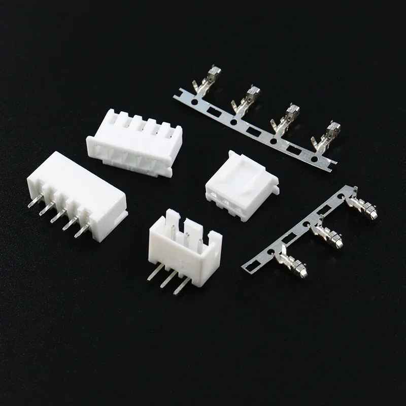 100 set/lot XH2.54mm Connector Plug + Socket Straight Pin Curved Pin + Terminal 8P/9P/10P/11P/12P