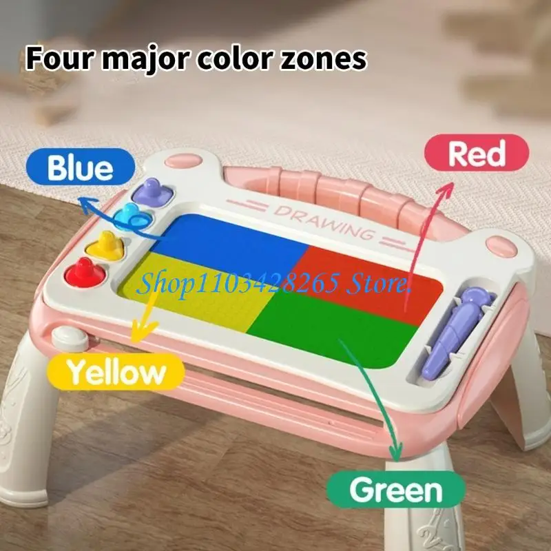 لوحة رسم كارتون جرافيتي مع طوابع لإمدادات الفنون لمرحلة ما قبل الروضة G2TE