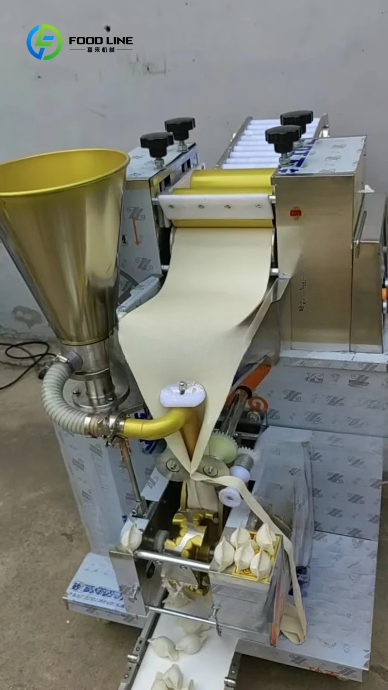 Customized size Automatic making machine folding automatic dumpling machine wonton making empanadas