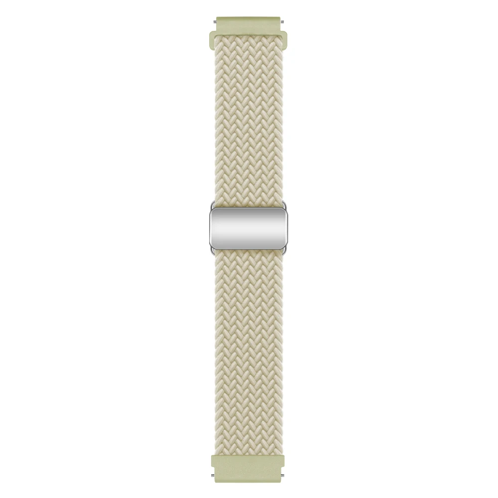 Correa de bucle trenzado magnético de 20mm y 22mm para Samsung Galaxy Watch 7 6 5 4 Amazfit GTS 4 pulsera ajustable Huawei Watch GT5-4-3-2