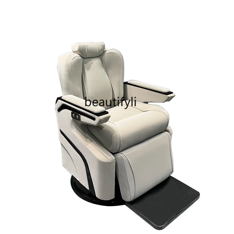 

Barber Shop Beauty Shop for Hair Salon Head Hair Care Chair Hot Dyeing Face Trimming Can Be Put down Hair Cutting Seat