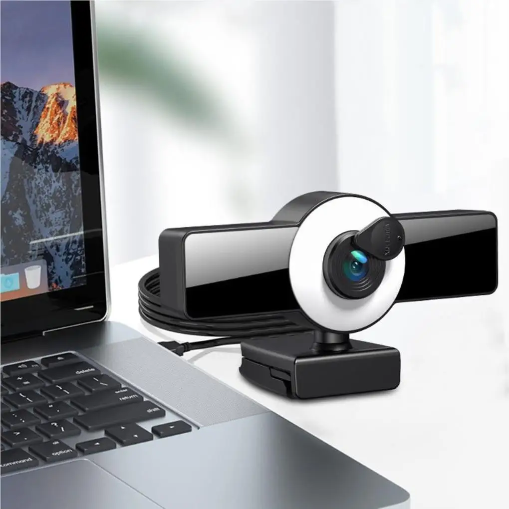 Small Webcam Laptop Camera Streaming Supplies Compact Size Handily Install Automatic Focusing Computer Cam Type