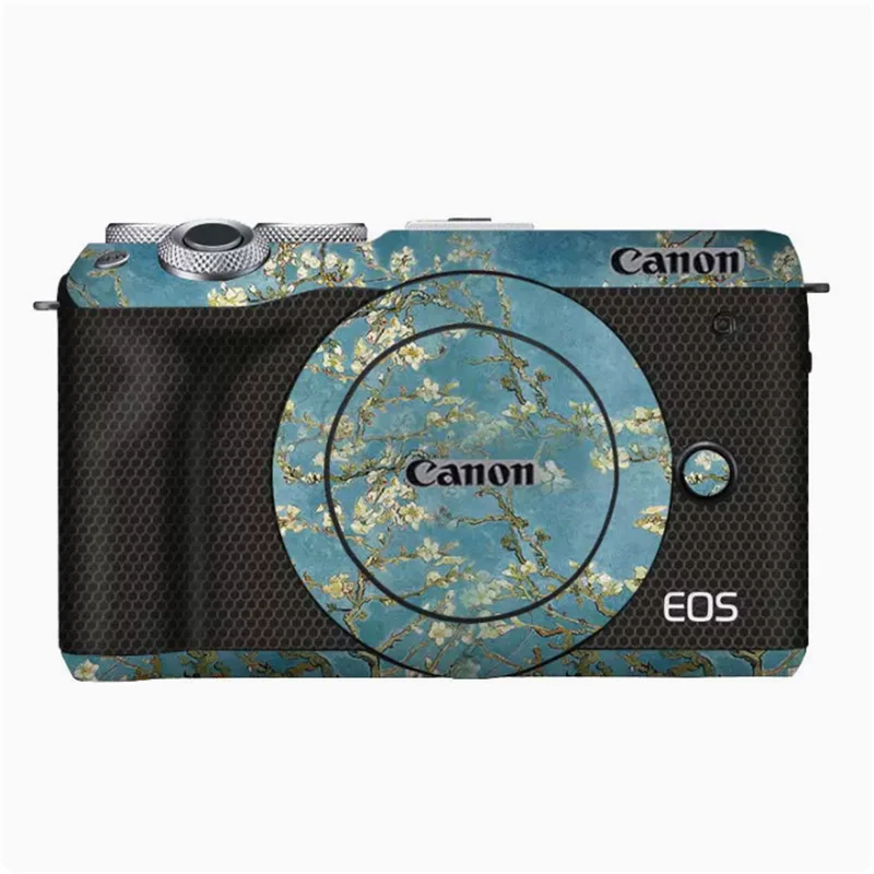 Dla Canon EOS M6 Mark II Anti-Scratch naklejka na aparat folia ochronna ochrona na nadwozie skórzany pokrowiec