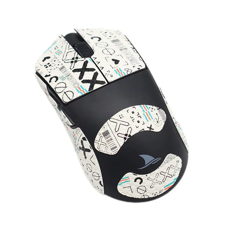 1 Set High-Quality Polyurethane Sweat-Absorbent Mouse Anti Slip Grips Tape Sticker For Darmoshark M3V2 M3V2+ M3Ultra M3PRO MAX+