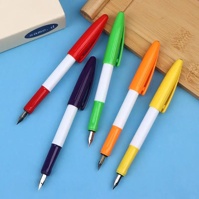 

Новая пластиковая перьевая ручка JinHao 313, цветная, с пером EF, модные канцелярские товары, офисные и школьные принадлежности, подарочные чернильные ручки