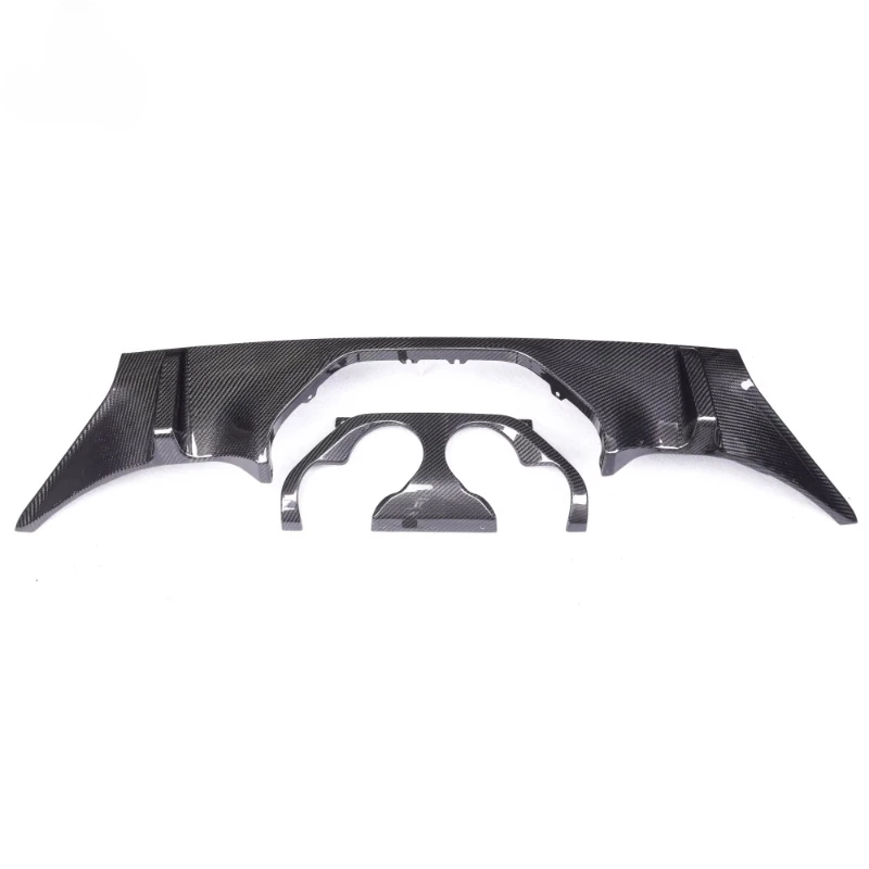 for MP Dry Carbon Mid Exit Rear Diffuser with Exhaust Deflector Performance Aero Body Kit Car Styling Custom for BMW M2 G87 2022