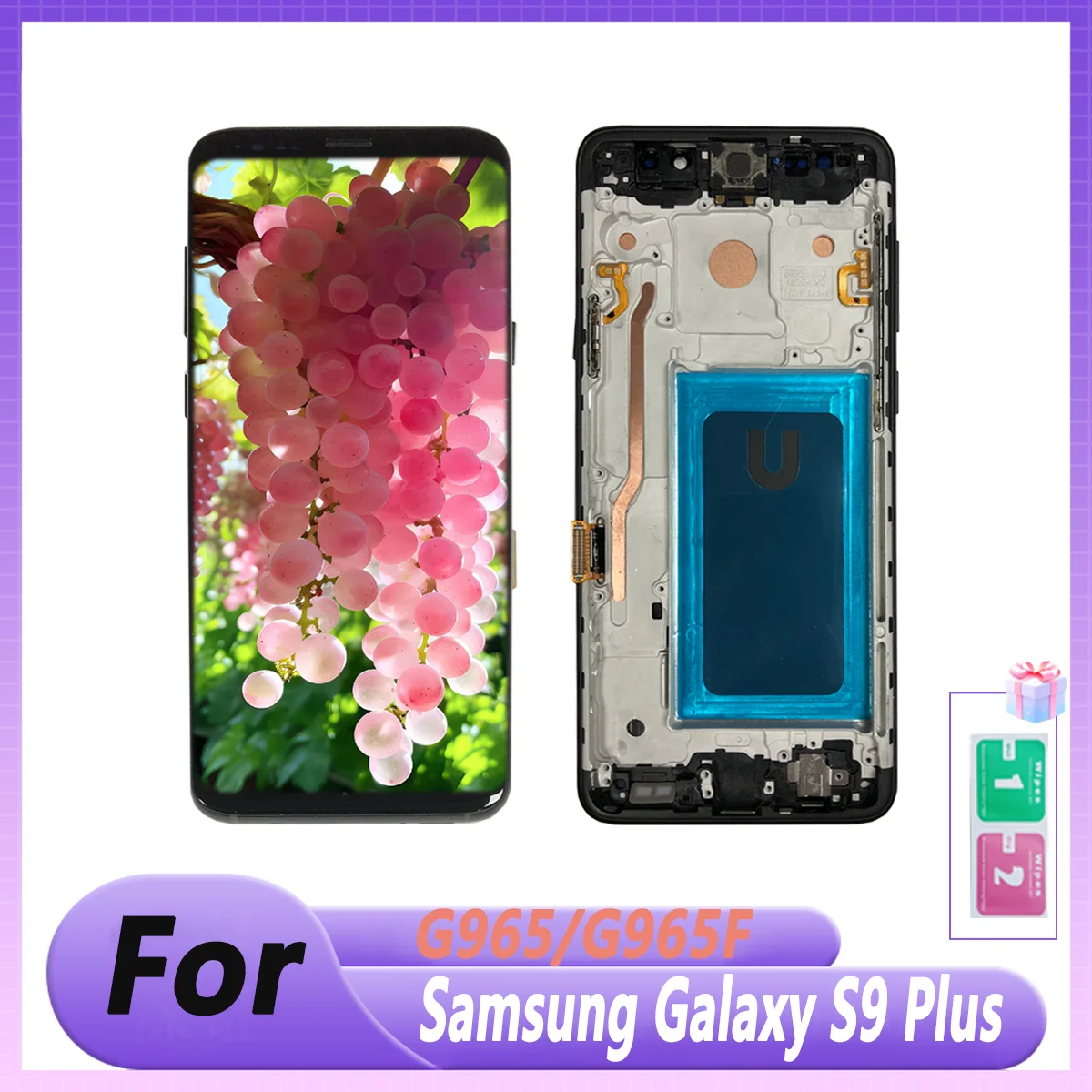 Поп-новый TFT для Samsung Galaxy S9 Plus, сменный ЖК-экран для Galaxy S9 + G965/G965F, запасные части для ЖК-дисплея Поп-новый TFT для Samsung Galaxy S9 Plus, сменный ЖК-экран для Galaxy S9 + G965/G965F, запасные части для ЖК-дисплея