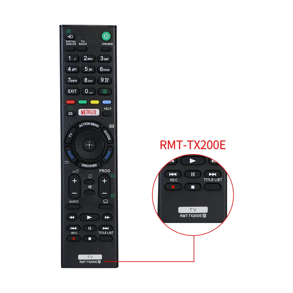 Remote Control for SONY TV RMT-TX200E RMT-TX200U TX200B RMT-TX100U RMT TX300E TX300T TX300U TX300B TX300A Remote Controller