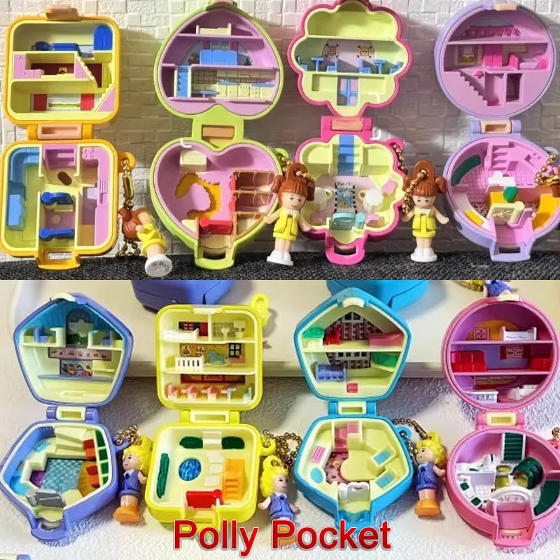 متوفر في المخزون بانداي الأصلي بولي جيب صندوق الكنز سحر 4 قطعة عمل نموذج لجسم الهدايا الديكور سطح المكتب اللعب هدية عيد ميلاد