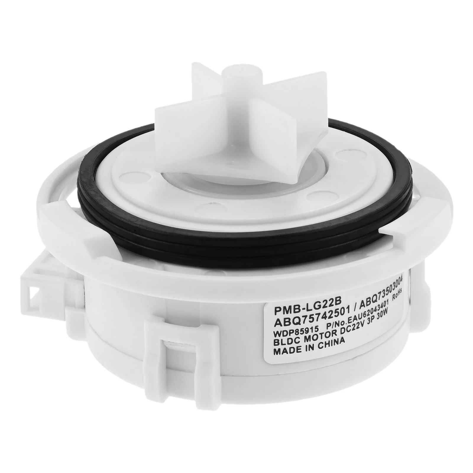 ABQ75742501 Dishwasher Drain Pump Fit for LG Drain Pump For Kenmore LDFN4542W LDTS5552S LDFN3432T LDFN343LS Dishwasher Pump