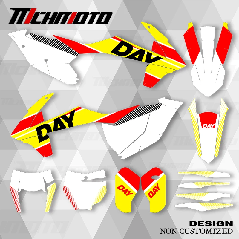 

MCHMFG новый стиль графические наклейки наборы наклеек для KTM EXC 2017 2018 2019 SXF 2016 2017 2018