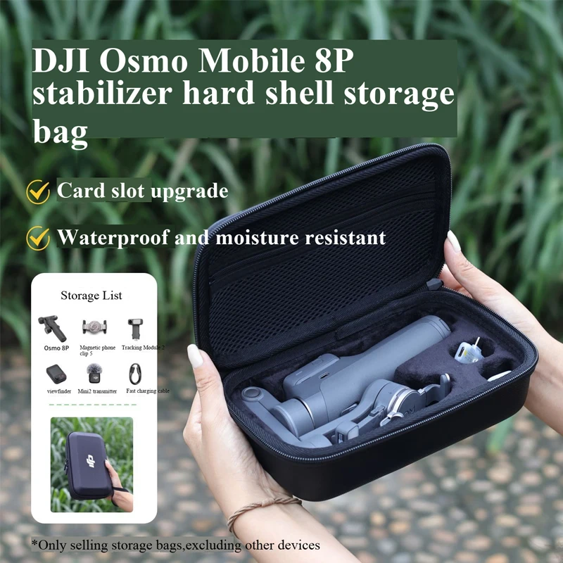 Carrying Bag for DJI Osmo Mobile 8P Accessories Portable Box Handheld Suitcase Cover DJI Osmo 8 Pro Accessories OM 8p Pouches