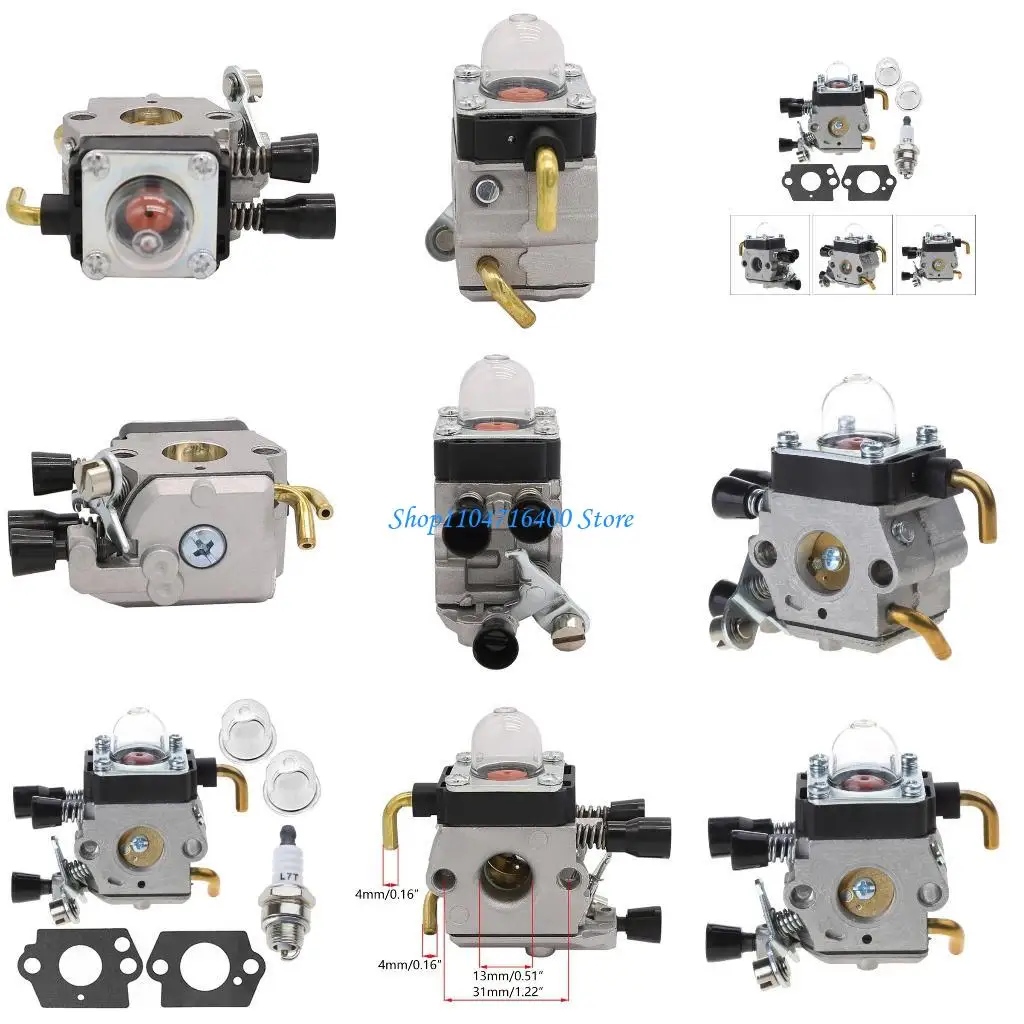 

y1gd Heavy Duty for Spark Plug Carburetor Set Mower Trimmer Accessories Fit for FS45