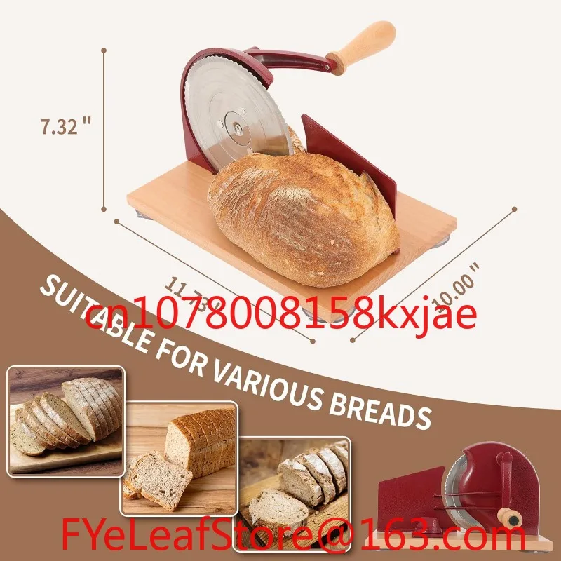 Classic hand crank household bread slicer special hot-selling tool