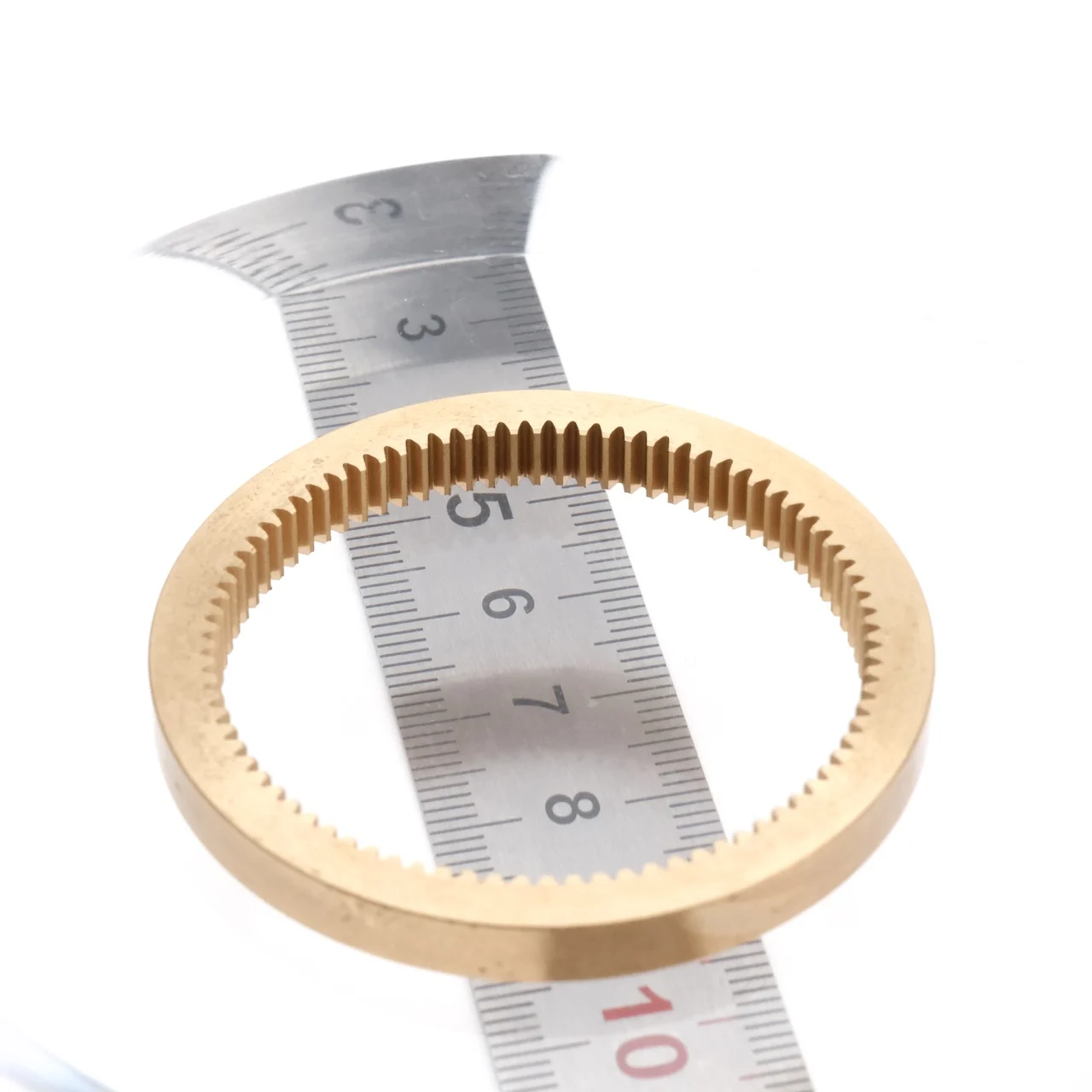 Copper Ring Gear 38/84 Teeth DIY Planetary Gearbox Transmission Metal Gear 18/41MM TINY