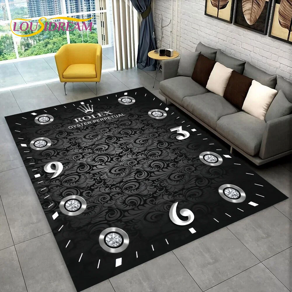 2025 New R-ROLEX Customized 3D Print Carpet Rug for Home Living Room Bedroom Sofa Doormat Decor,kids Play Area Rug Floor Mat