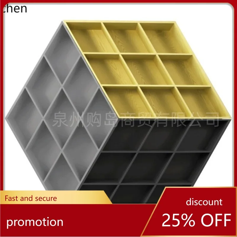 

LXC Painted Bookshelf Bookcase Modern Minimalist Storage Rack Decorative Cabinet Multifunctional Display Shelf