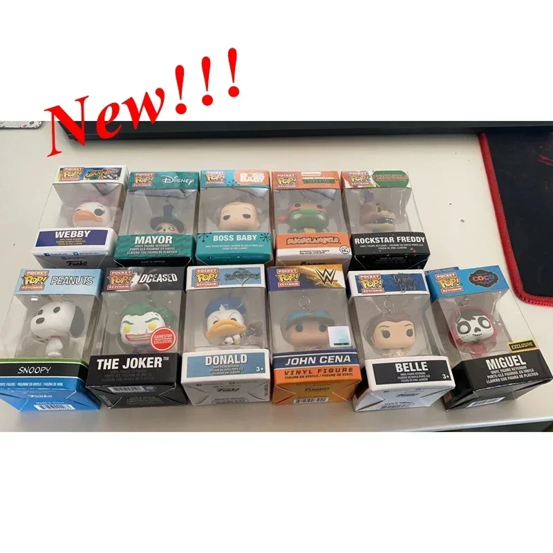 novos-chaveiros-funko-pop-com-41-estilos-bella-donald-steve-mayor-boss-baby-yoda-snoopy-john-cena-miguel-e-outros-bonecos-de-acao