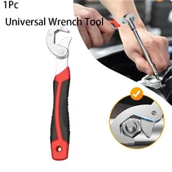 22-32mm Universal Wrench Tool Pipe Wrench and Live Mouth Pliers Adjustable Torque Ratchet Oil Filter Opening Spanner Hand Tools