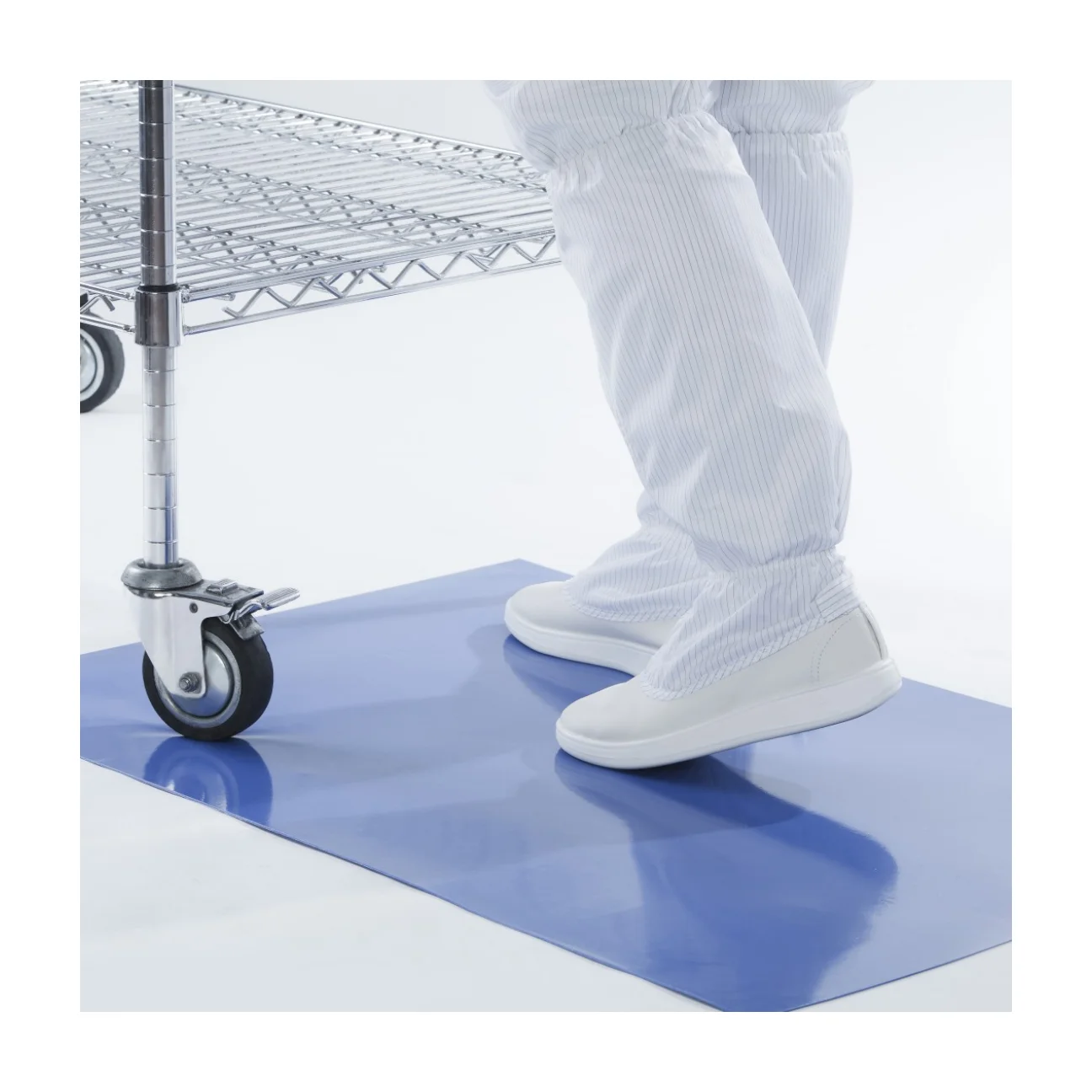 5PCS Industrial High Viscosity Dust Remove Peelable Cleanroom Sticky Mats For Home Entry Lab Factory Cleanroom Shoes Cleaning