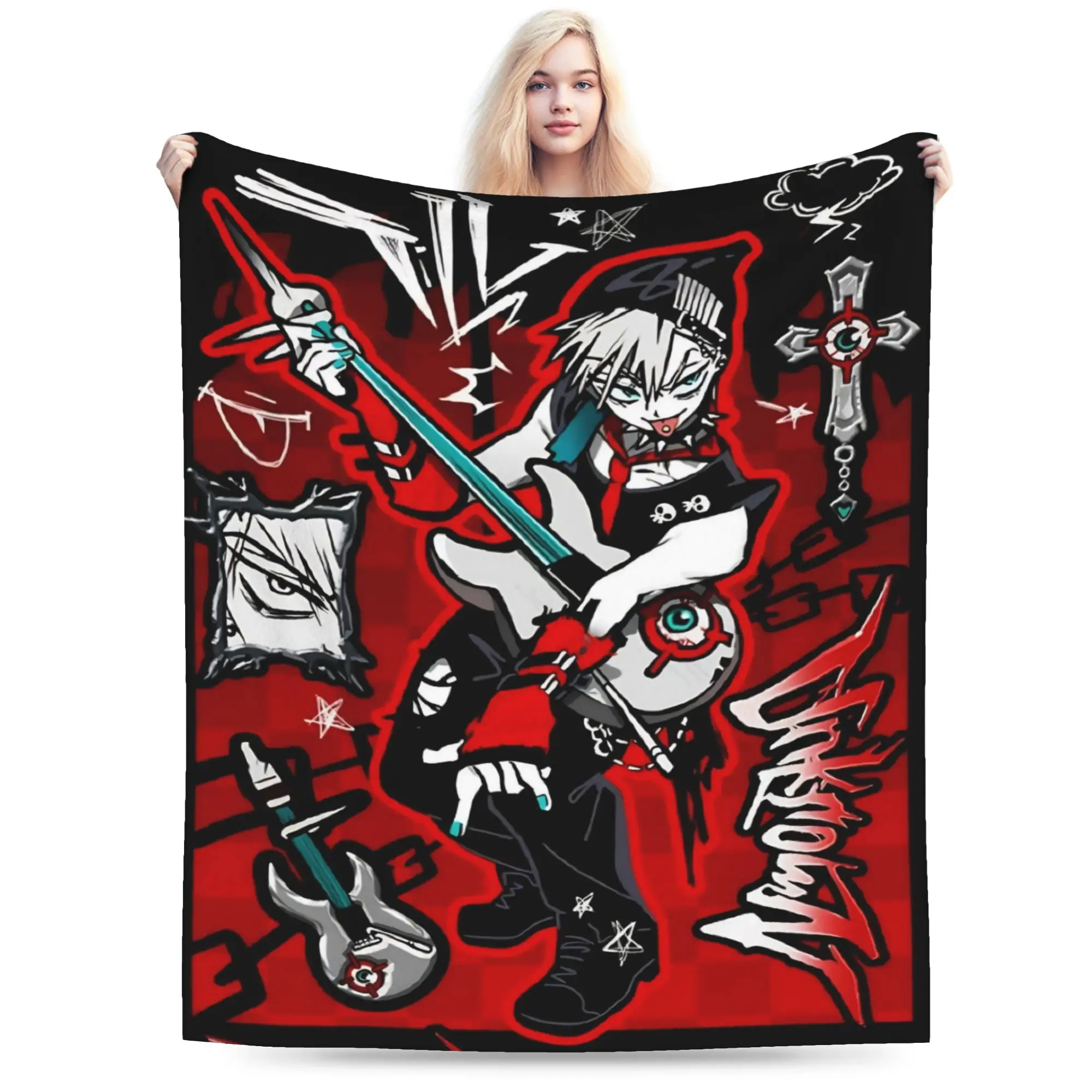 Relax Till ALNST Zombie Alien Stage  Blanket Stuff Home Decorative  Throw Blanket Ultra-Soft Velvet for Office