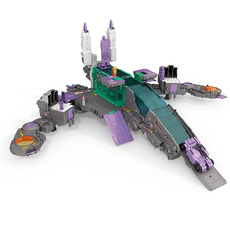 Hasbro-TransDevices Titans Return Trypticon Action Figure, 40cm, Classe Titian, Modèle, Kit, Jouet, Cadeau d'anniversaire, Collection, Original