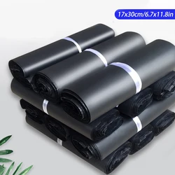 100/300pcs Black Courier Mailer Bags Poly Package Self-seal Mailing Express Bag Envelope Packaging Bags For Shipping Bags