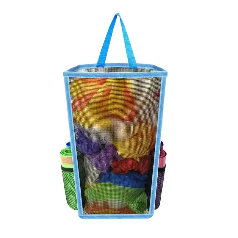 

Garbage Bag Storage Box Cling Film Container Wall Mounted Mesh Garbage Bag Storage Dispenser Grocery Pockets Containers