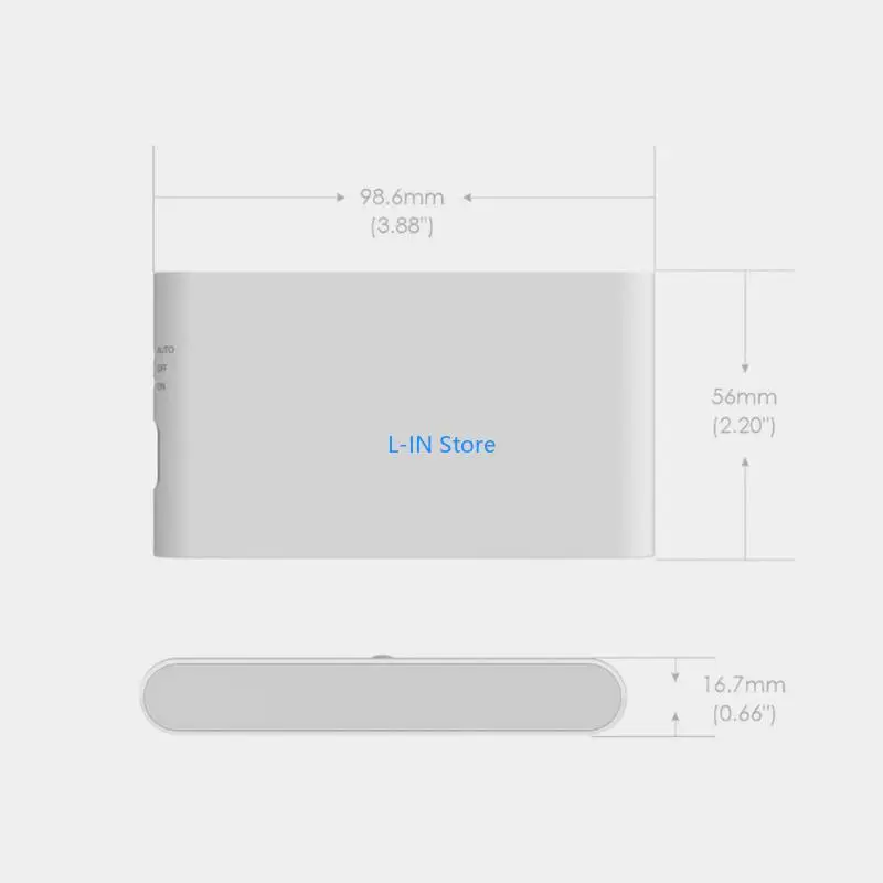 Rechargeable Light Mount Suitable for Bathroom and Hallway Lighting