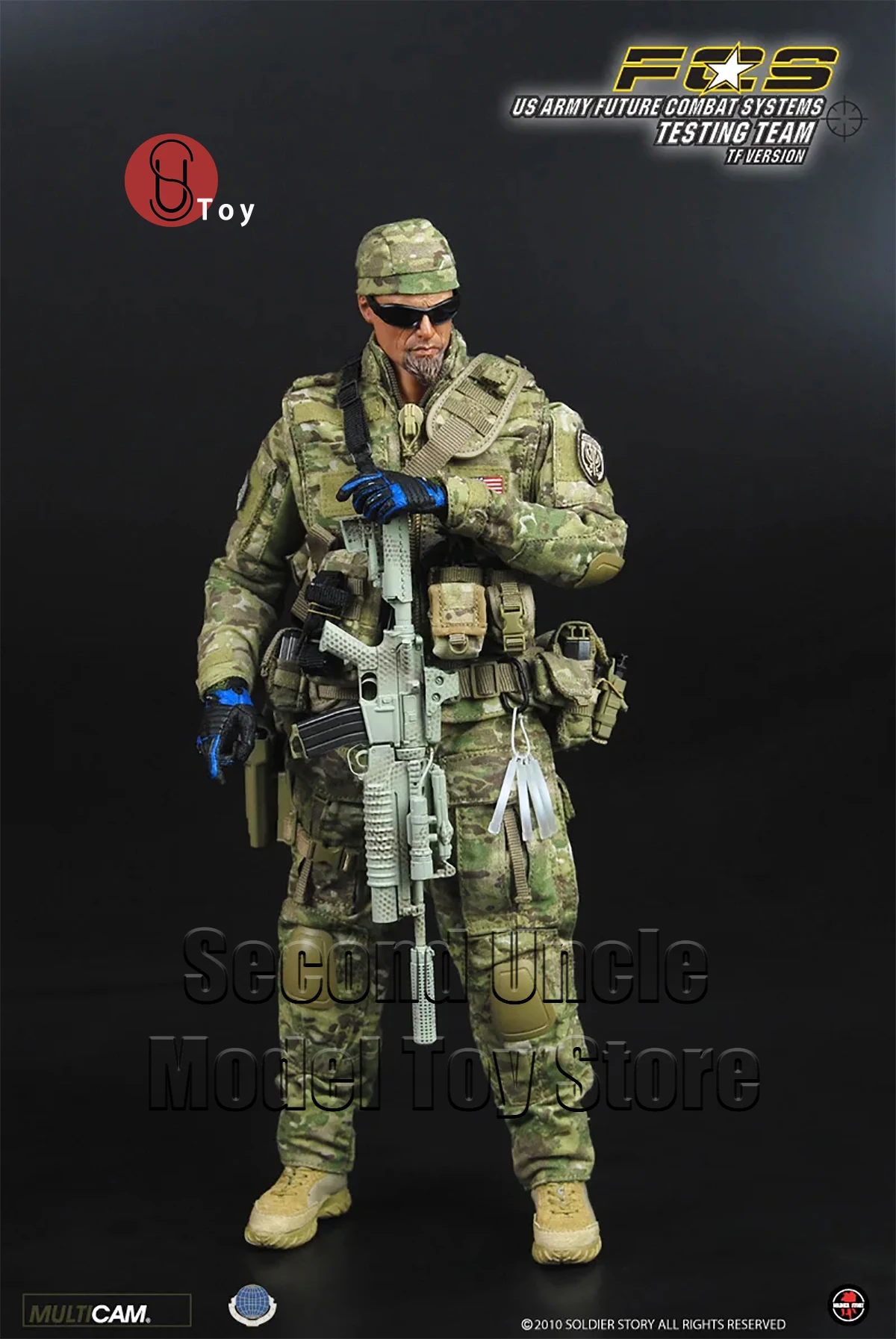 

SoldierStory SS038 1/6 FCS US ARMY FUTURE COMBAT SYSTEMS TESTING TEAM 12''Military Action Figure Full Set Collectible Model Toy