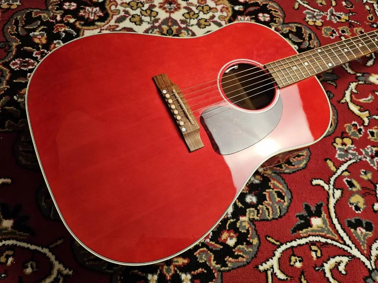 J45 standard cherry Acoustic Guitar