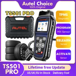 Autel MaxiTPMS TS501 Pro TPMS Relearn Tool Tire Service Scanner Activate/Relearn TPMS Sensors Program MX-Sensors Lifetime Update