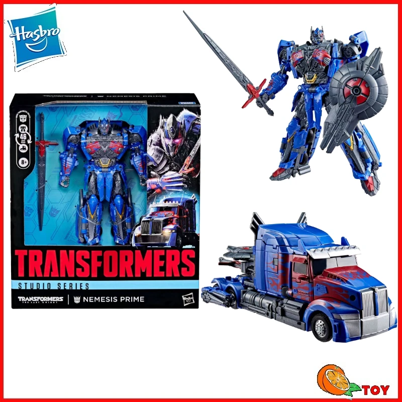 

In stock Hasbro Transformers toys Studio Series Nemesis Prime Model Robot Collection Action Figures Toys Gifts Hobby