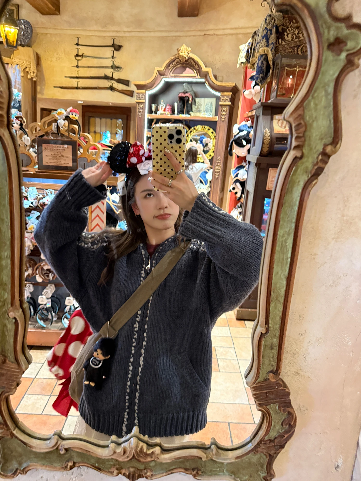 

Вязаный кардиган LelyMooch ручной работы из тяжелой шерстяной смеси, с цветными вставками, вязаный в технике «хэти», свободного кроя, осенний