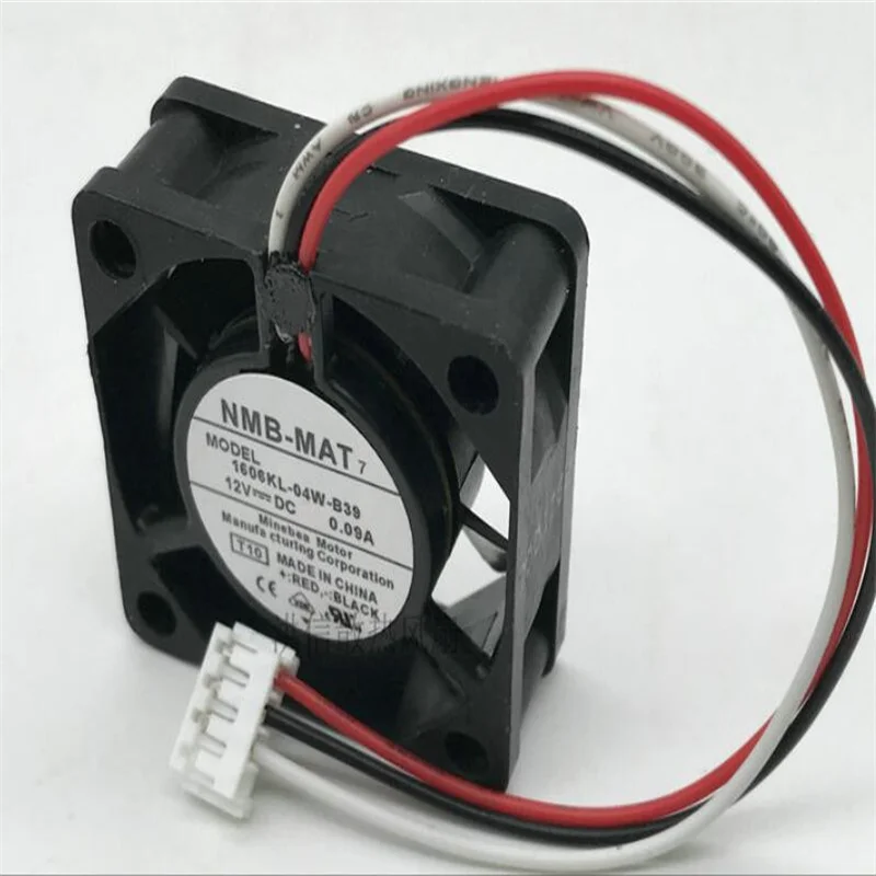 Original NMB-MAT 4015 1606KL-04W-B39 DC12V 0.09A 40*15มม.สามพัดลม